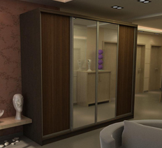 Шкаф-купе "Леон 2 Д4"