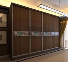 Шкаф-купе "Декор MC-4"