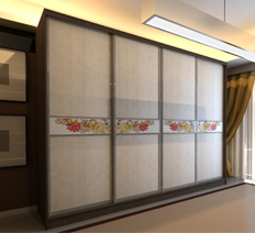 Шкаф-купе "Декор T4"