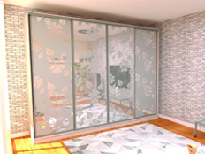 Шкаф-купе "Рид 2 - 4м4"