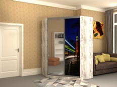 Шкаф-купе "Стэн - 200ф1" (Т2)