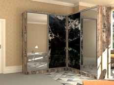 Шкафы-купе "Стэн - 400ф2" (Т3)