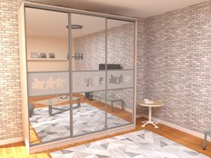 Шкаф-купе "Рид 3 - 300А"